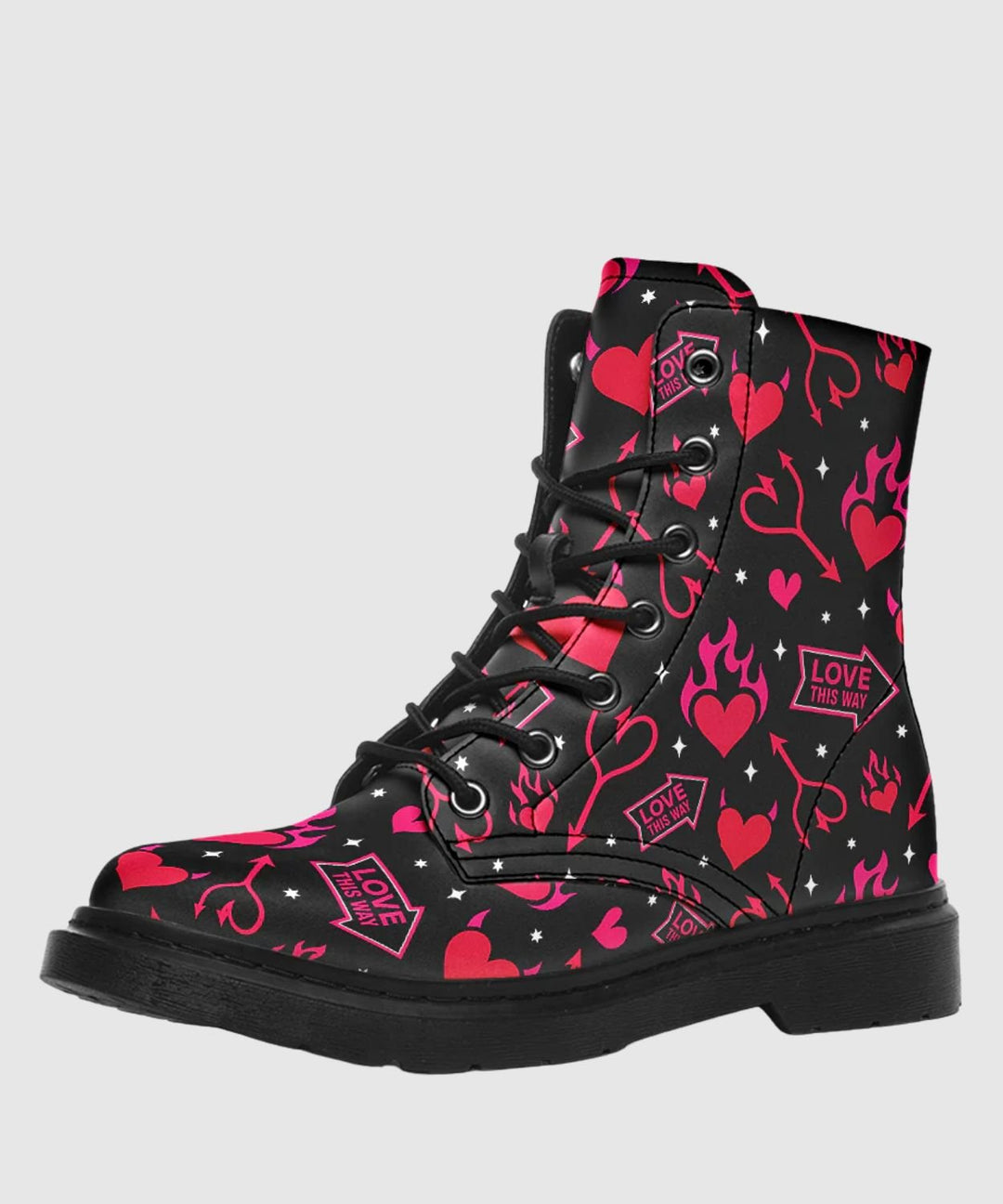 Hellfire Valentine Boots - The Pagan Grimoire