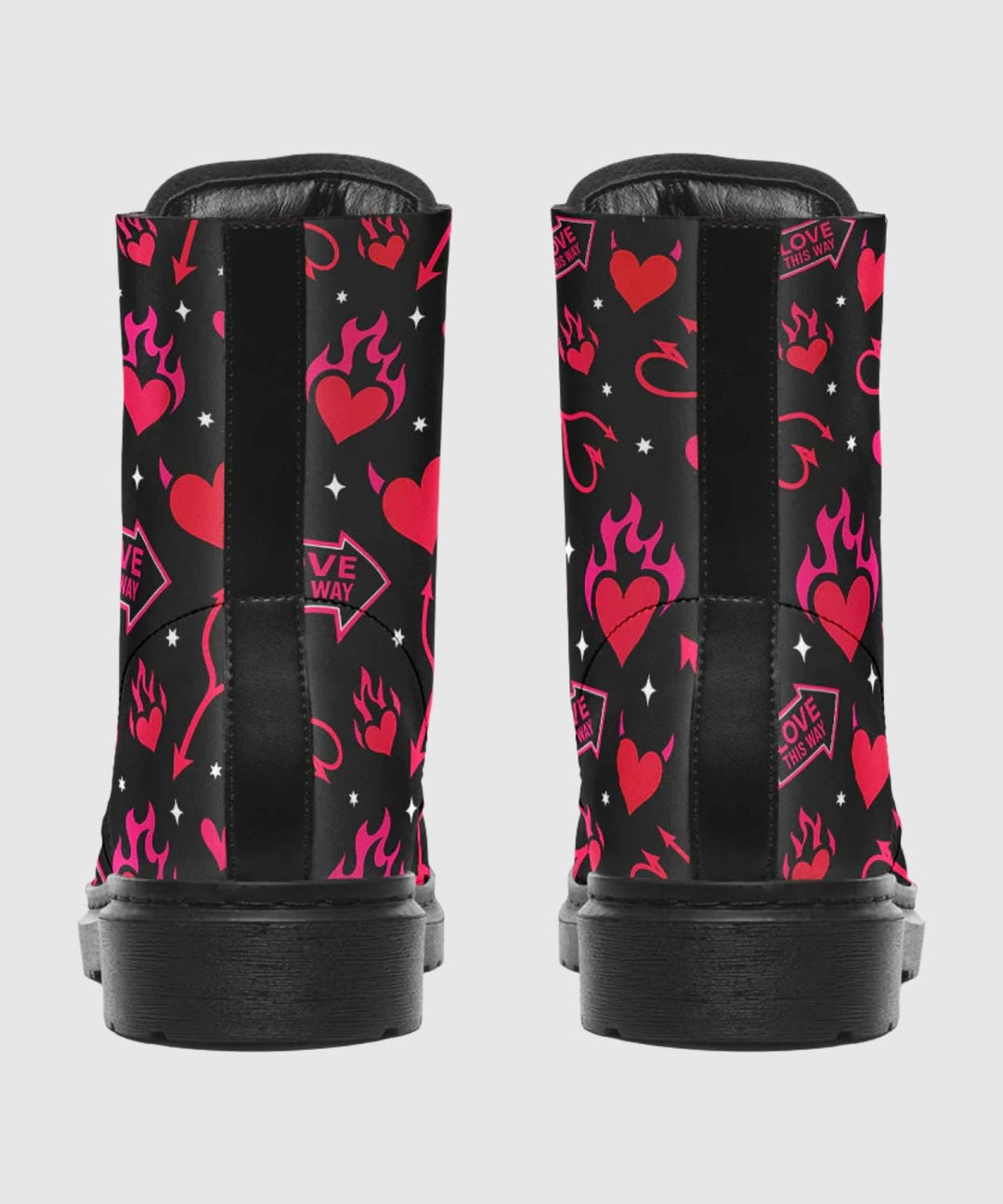 Hellfire Valentine Boots - The Pagan Grimoire