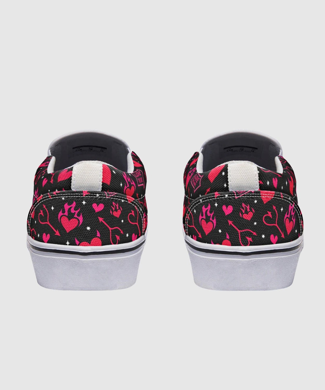 Hellfire Valentine Slip - On Shoes - The Pagan Grimoire