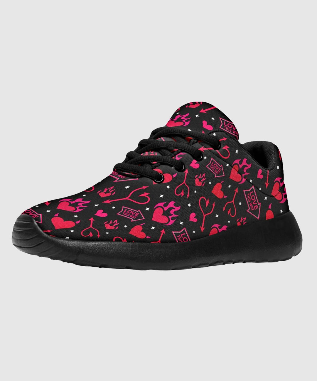 Hellfire Valentine Sneakers - The Pagan Grimoire