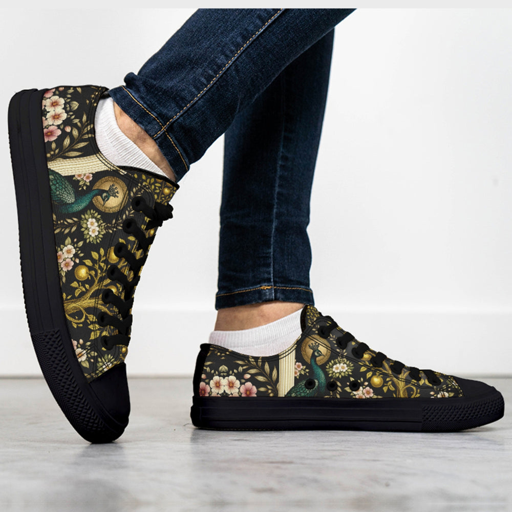 Hera's Mythic Garden Low Tops - The Pagan Grimoire