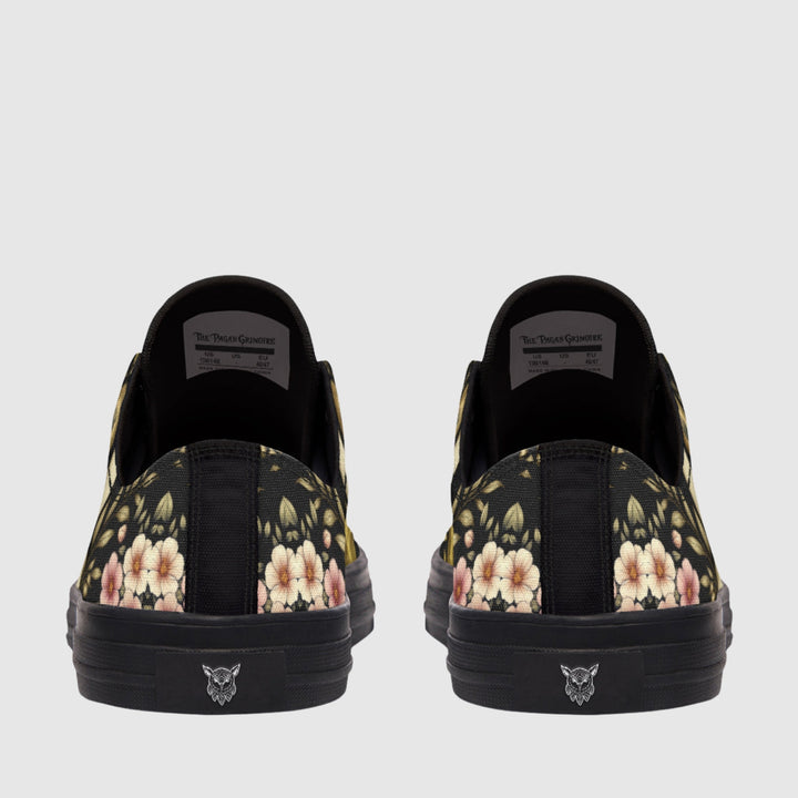 Hera's Mythic Garden Low Tops - The Pagan Grimoire