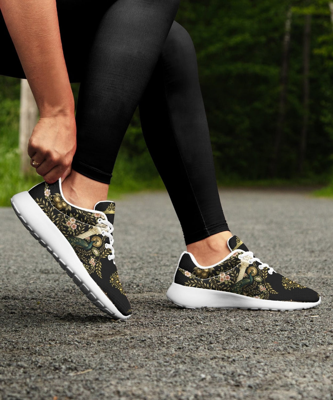 Hera's Mythic Garden Sneakers - The Pagan Grimoire