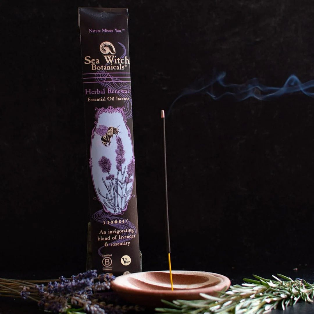 Herbal Renewal Incense - The Pagan Grimoire
