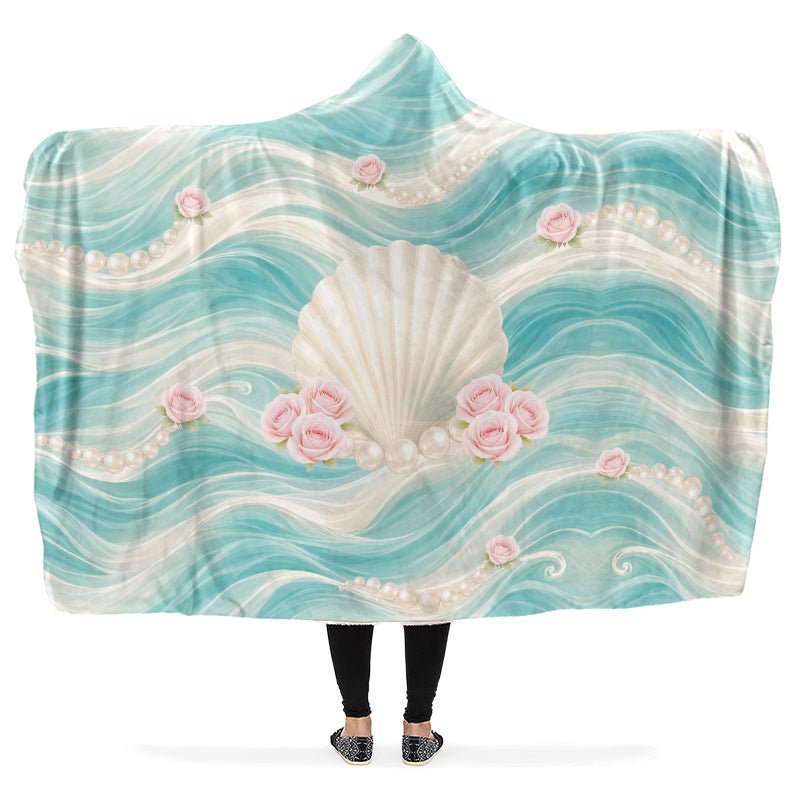 Birth of Aphrodite Hooded Blanket - The Pagan Grimoire