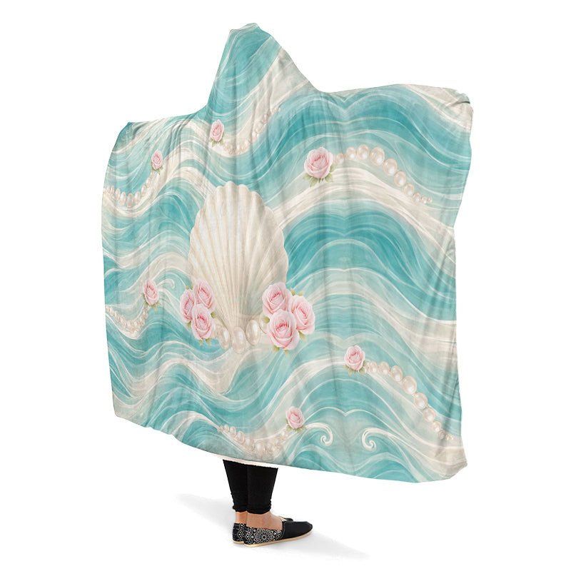 Birth of Aphrodite Hooded Blanket - The Pagan Grimoire
