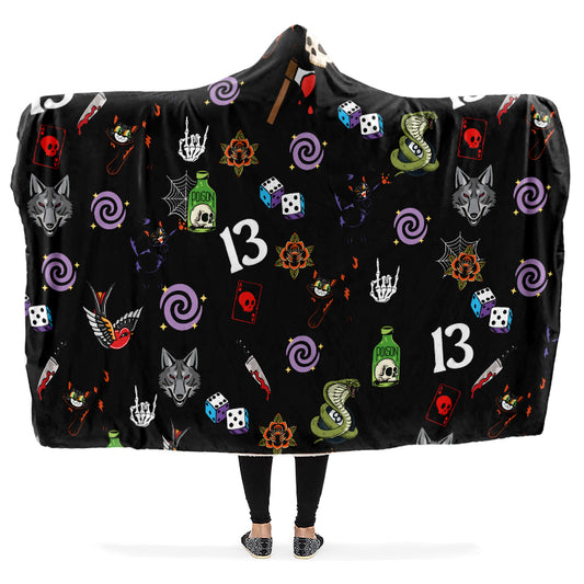 Friday the 13th Hooded Blanket