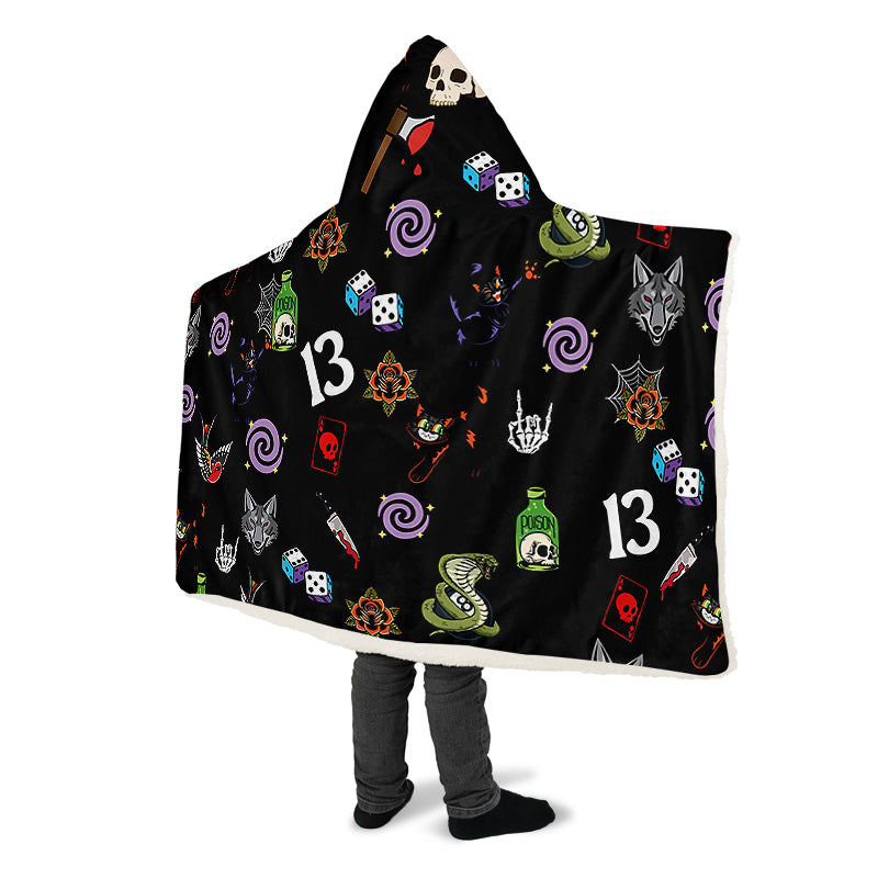 Friday the 13th Hooded Blanket