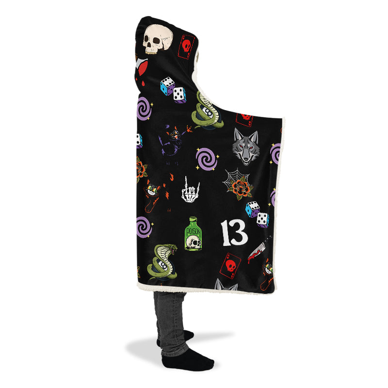 Friday the 13th Hooded Blanket