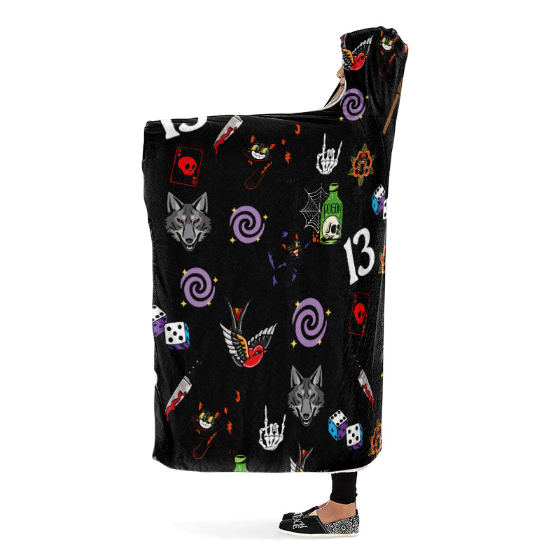 Friday the 13th Hooded Blanket