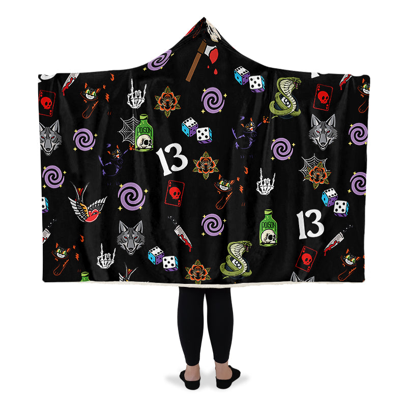 Friday the 13th Hooded Blanket