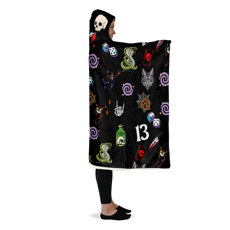 Friday the 13th Hooded Blanket