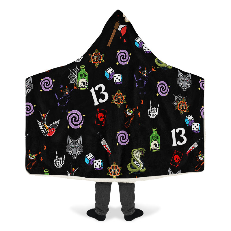 Friday the 13th Hooded Blanket