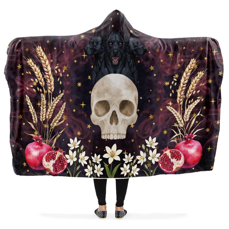Persephone Hooded Blanket - The Pagan Grimoire