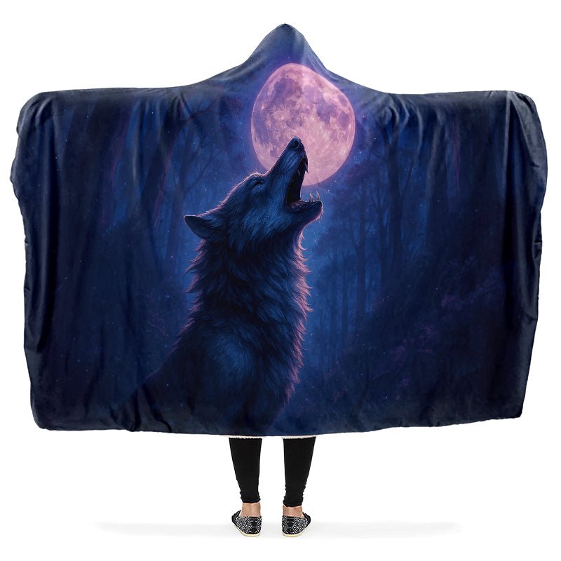 Werewolf Hooded Blanket - The Pagan Grimoire