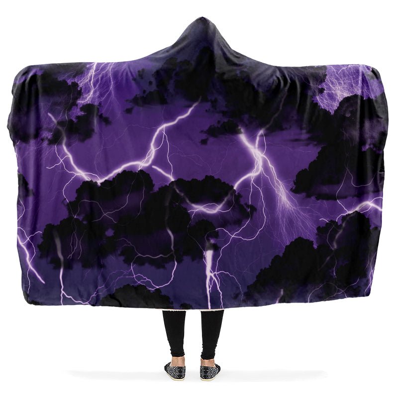 Zeus Thunderstorm Hooded Blanket - The Pagan Grimoire