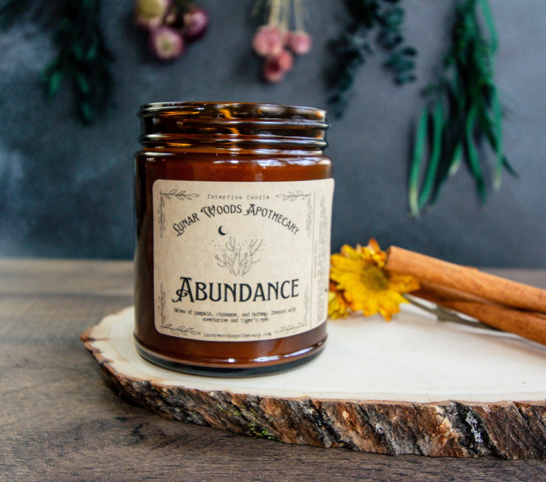Abundance Candle - The Pagan Grimoire