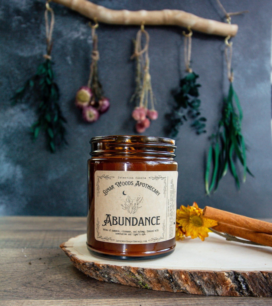 Abundance Candle - The Pagan Grimoire