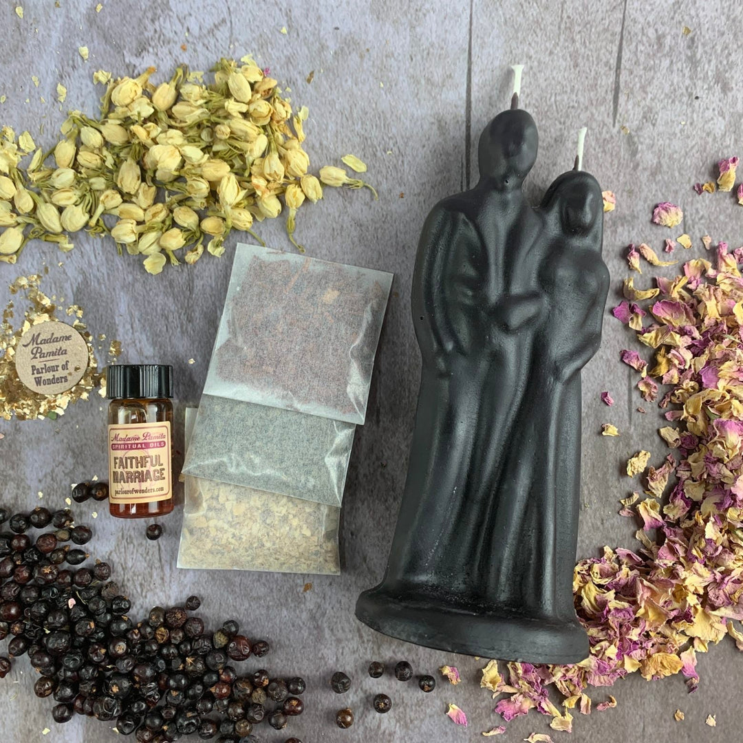 Happy Marriage Candle Spell Kit - The Pagan Grimoire