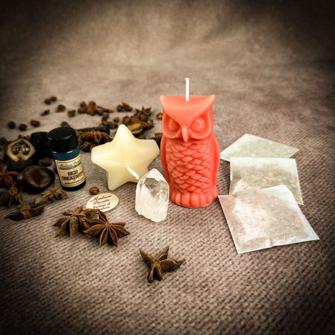 Wisdom and Success Candle Spell Kit - The Pagan Grimoire