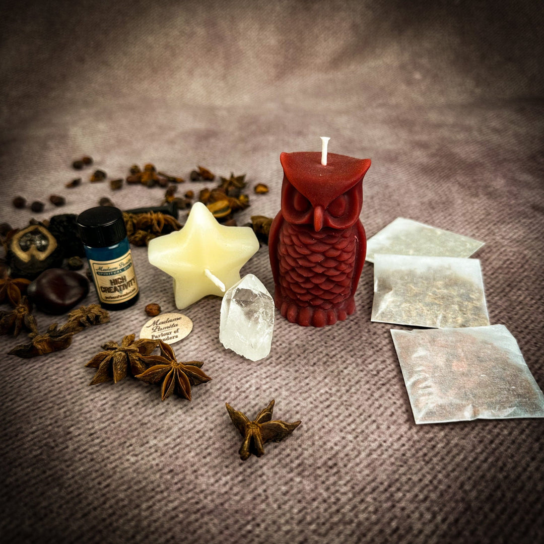 Wisdom and Success Candle Spell Kit - The Pagan Grimoire