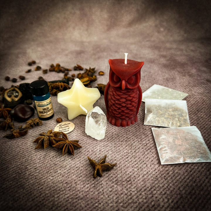 Wisdom and Success Candle Spell Kit - The Pagan Grimoire