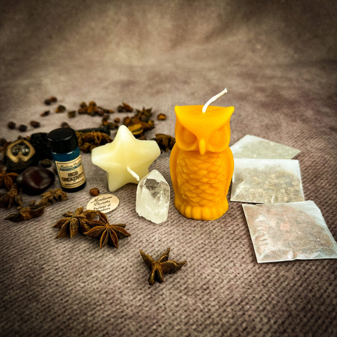 Wisdom and Success Candle Spell Kit - The Pagan Grimoire