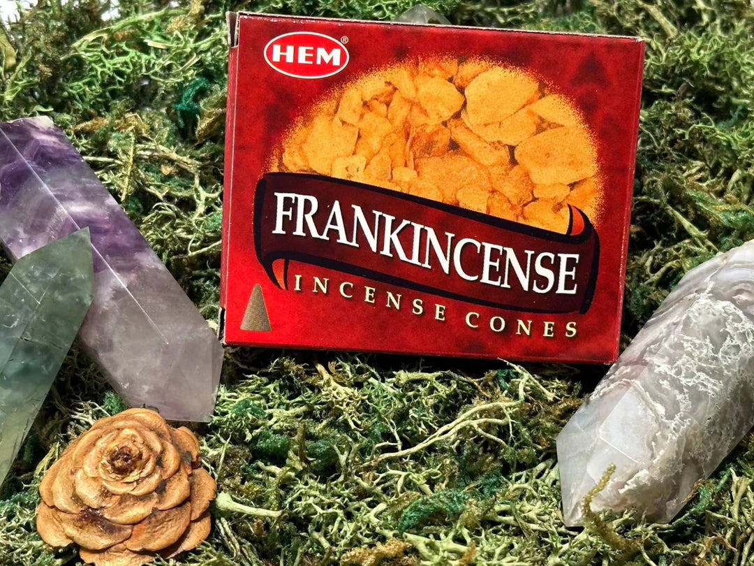 Incense Cones - Frankincense - The Pagan Grimoire