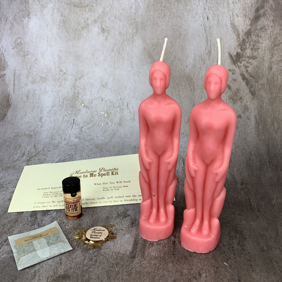Come to Me Candle Spell Kit - The Pagan Grimoire