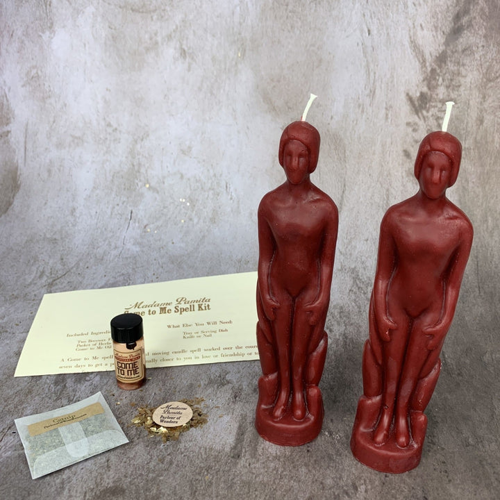 Come to Me Candle Spell Kit - The Pagan Grimoire