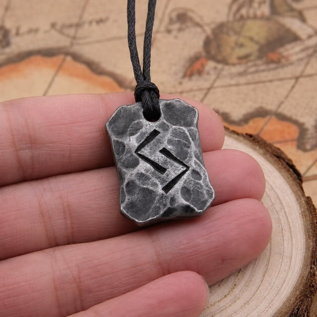 Jera Rune Pendant - Elder Futhark Rune