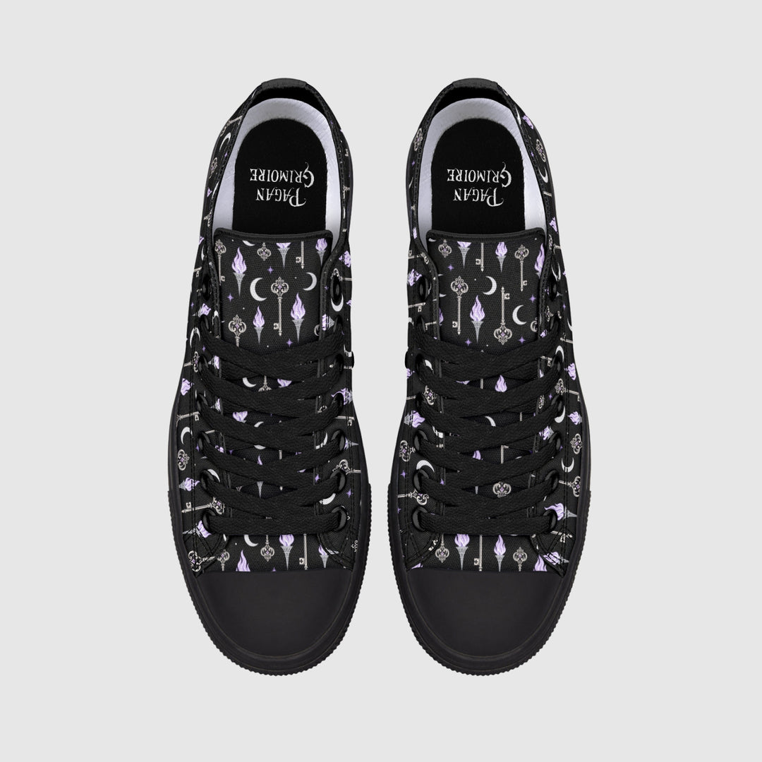 Hecate Low Tops - The Pagan Grimoire