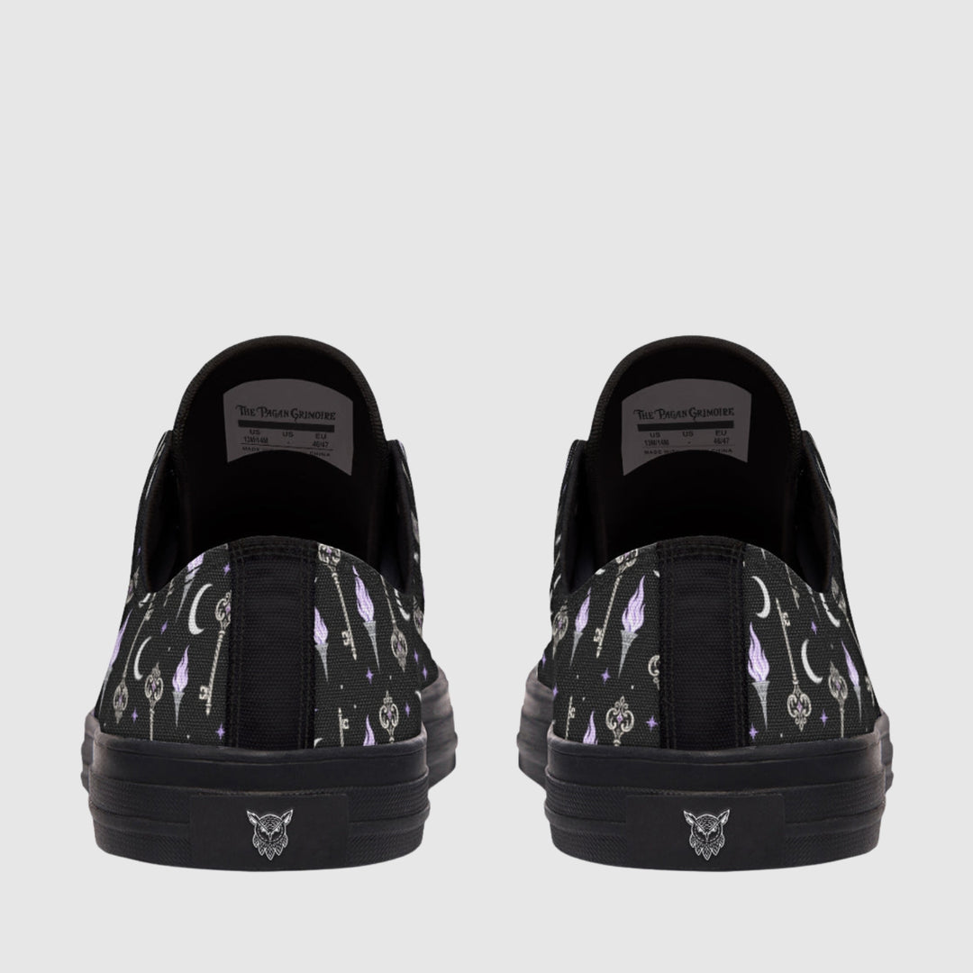 Hecate Low Tops - The Pagan Grimoire