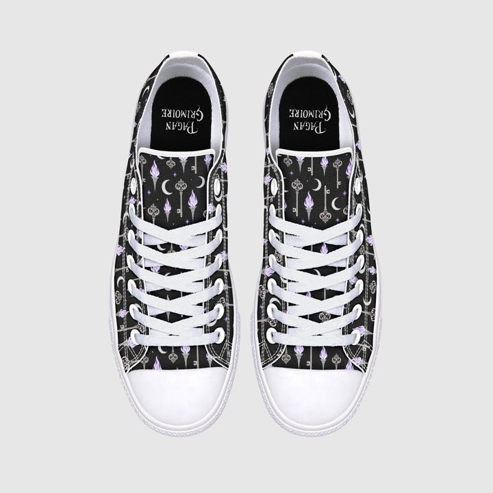Hecate Low Tops - The Pagan Grimoire