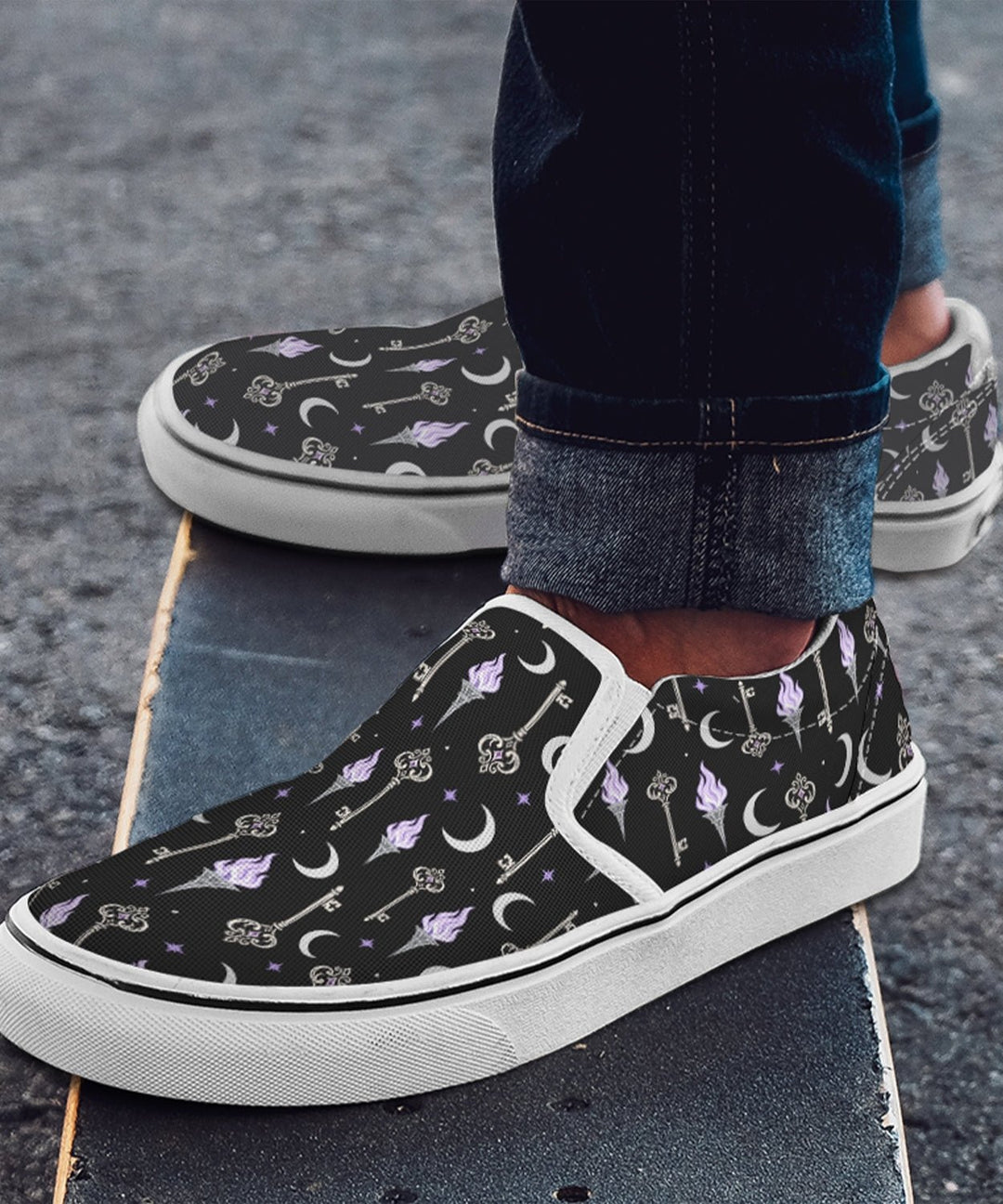 Hecate Slip On Shoes - The Pagan Grimoire