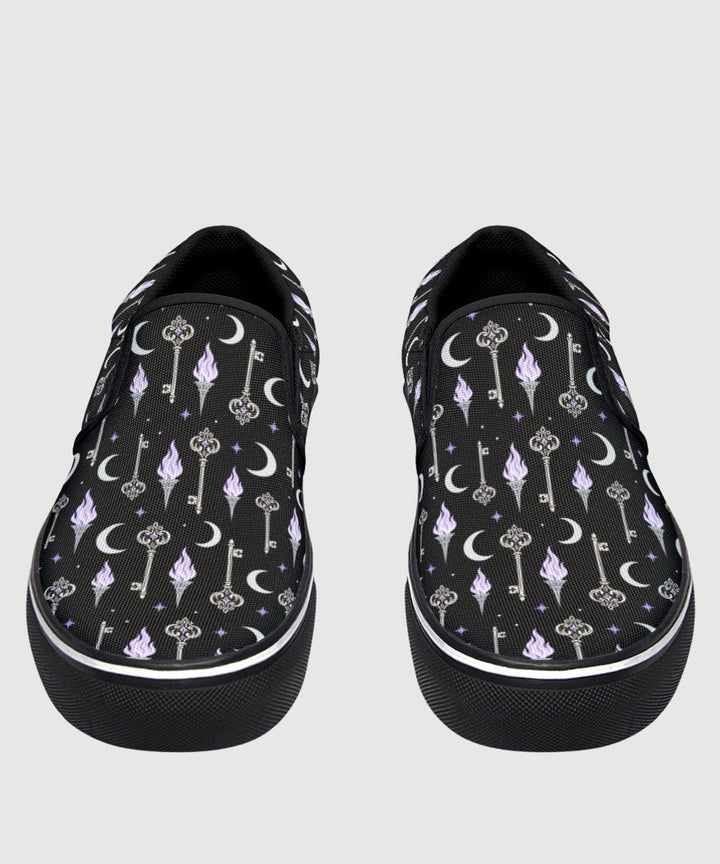 Hecate Slip On Shoes - The Pagan Grimoire