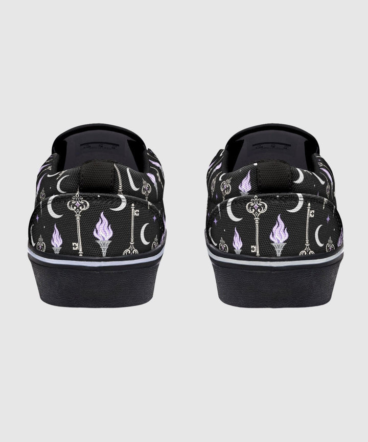 Hecate Slip On Shoes - The Pagan Grimoire