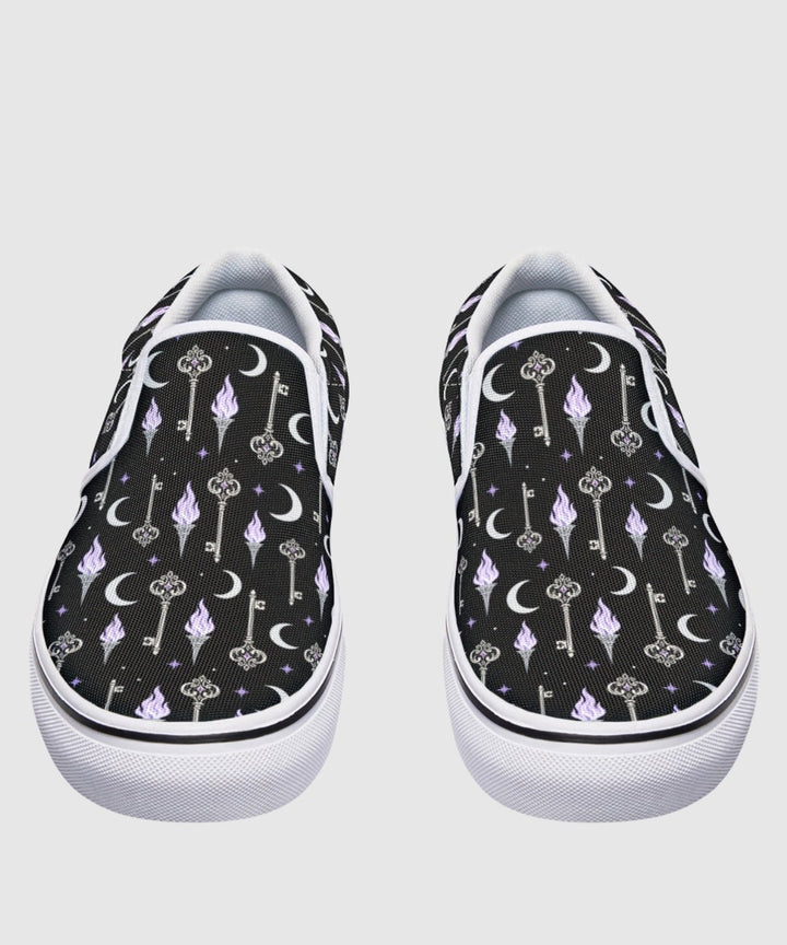 Hecate Slip On Shoes - The Pagan Grimoire