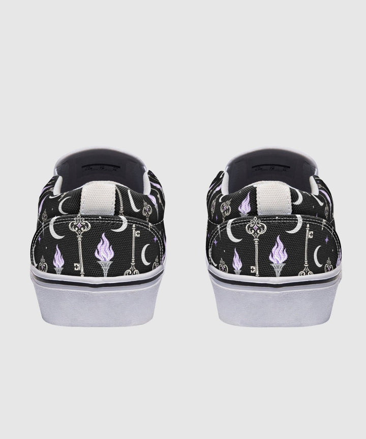 Hecate Slip On Shoes - The Pagan Grimoire