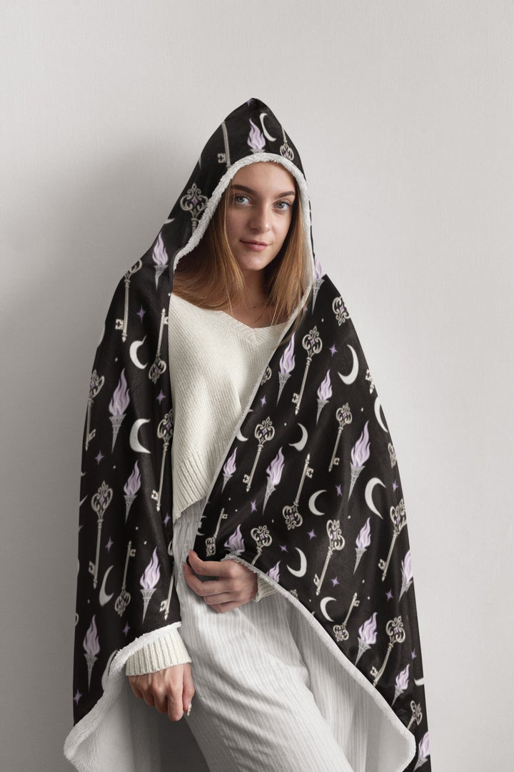 Hecate Hooded Blanket - The Pagan Grimoire