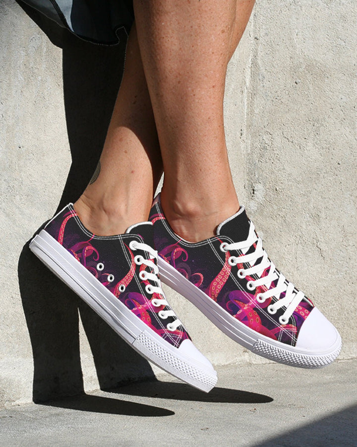 Kraken's Revenge Low Tops - The Pagan Grimoire