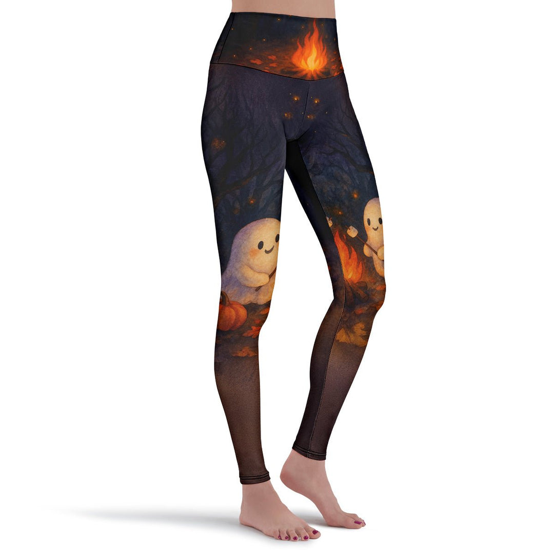 Campfire Ghosts Leggings - The Pagan Grimoire