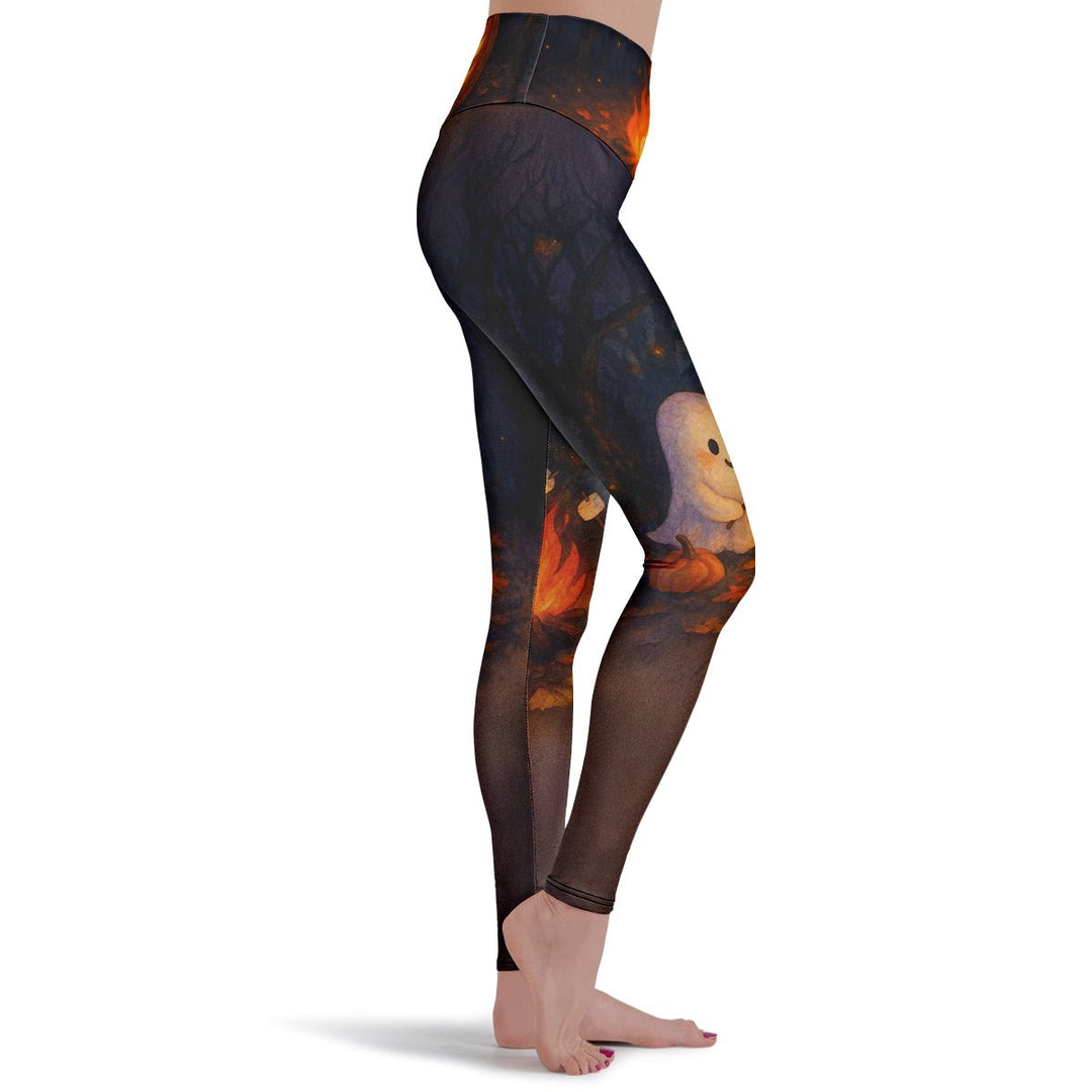 Campfire Ghosts Leggings - The Pagan Grimoire