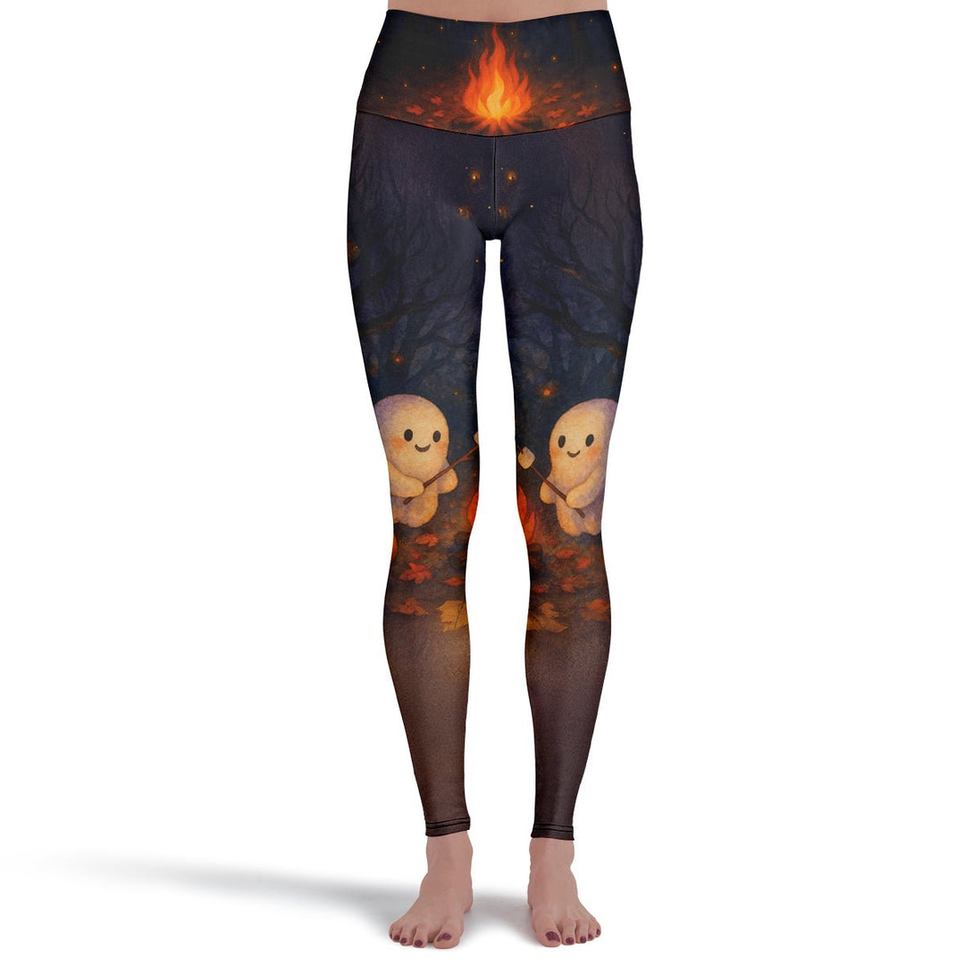 Campfire Ghosts Leggings - The Pagan Grimoire