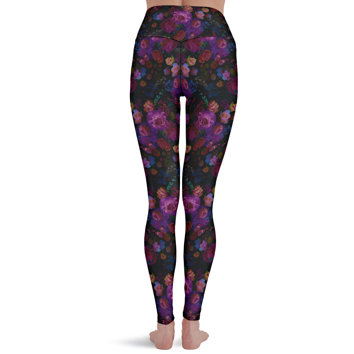 Dark Floral Leggings