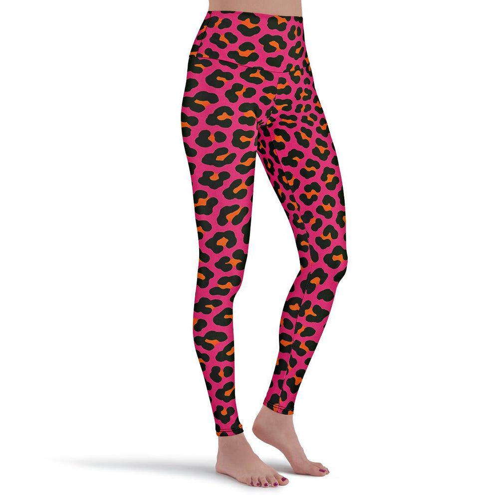 Electric Leopard Leggings - The Pagan Grimoire