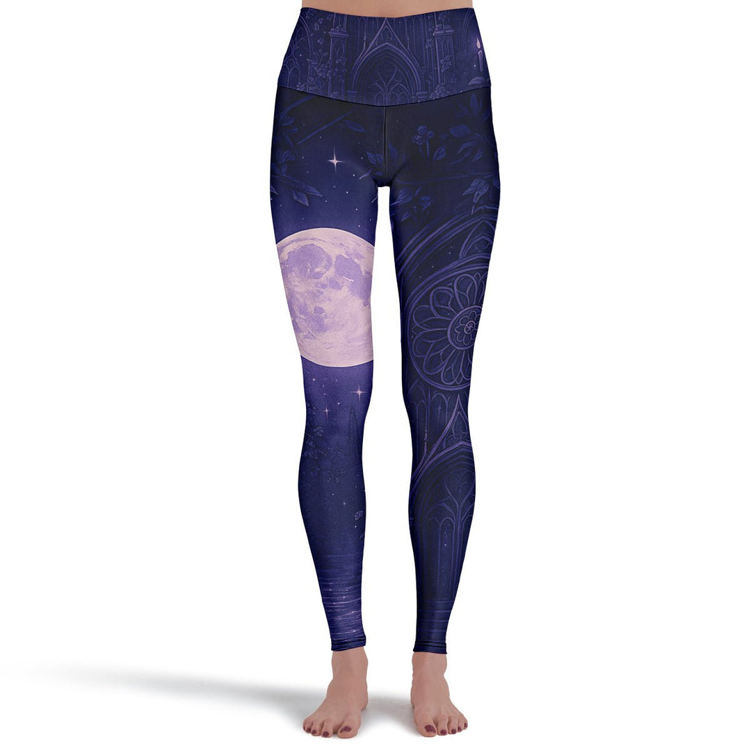 Full Moon Cathedral Leggings - The Pagan Grimoire