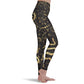 Boho Golden Snakes Leggings