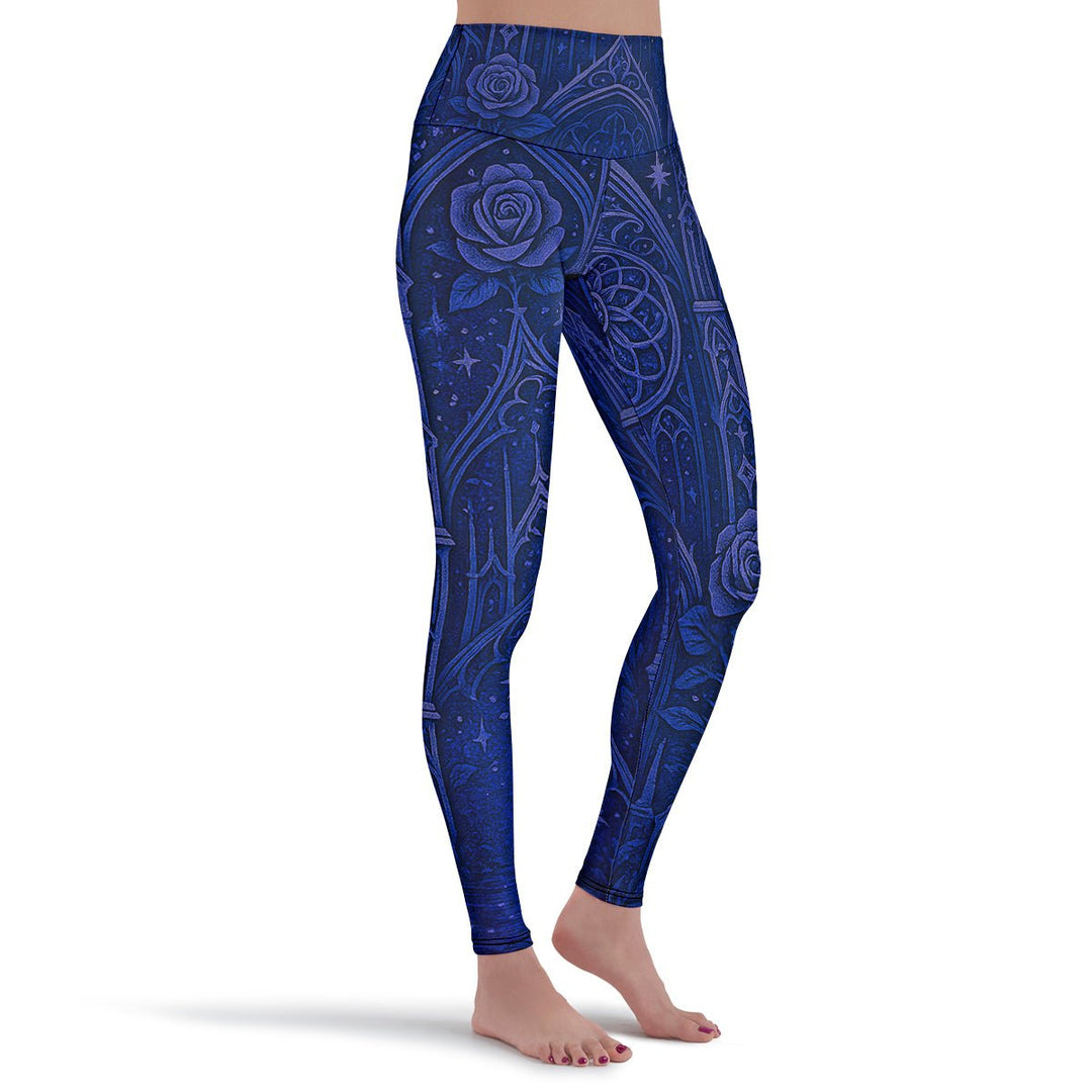 Gothic Cathedral Leggings - The Pagan Grimoire