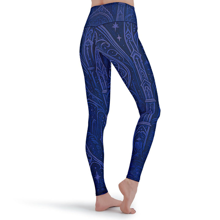 Gothic Cathedral Leggings - The Pagan Grimoire